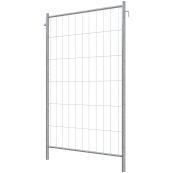 Mobile fence | 'Profi' | Compensating element with hook and eye | width: 1,20 m, height: 2,00 m